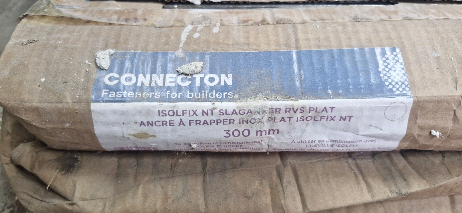isolfix nt slaganker rvs plat 300mm, Bricolage & Construction, Enlèvement, Comme neuf, Autres matériaux, Isolation des murs