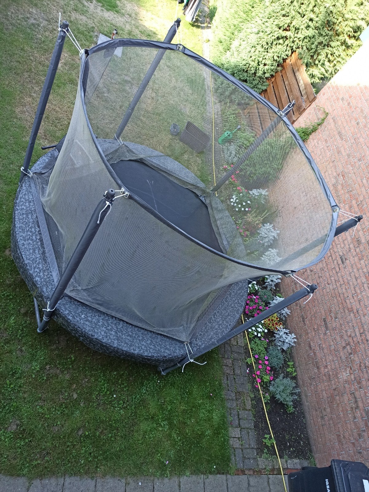 avyna trampoline 3m, Ophalen, Gebruikt