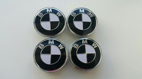 Cache-moyeux extérieurs Bmw 56 mm 60 mm 68 mm noir blanc, Enlèvement ou Envoi, Neuf