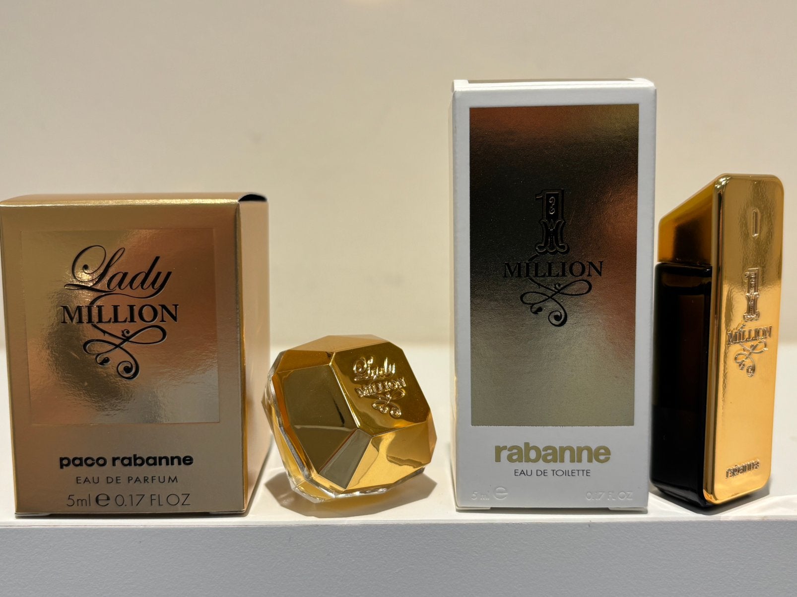 Paco Rabanne collection one million eau de parfum miniatuur, Verzamelen, Ophalen of Verzenden, Nieuw, Miniatuur