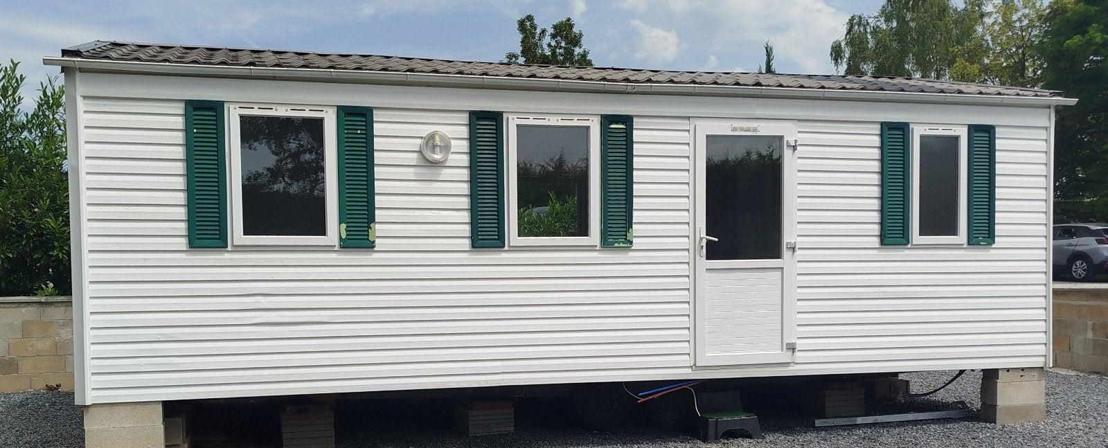 MOBILHOME 8x4M 3chambres 4saisons de 2009, Caravanes & Camping, Caravanes résidentielles