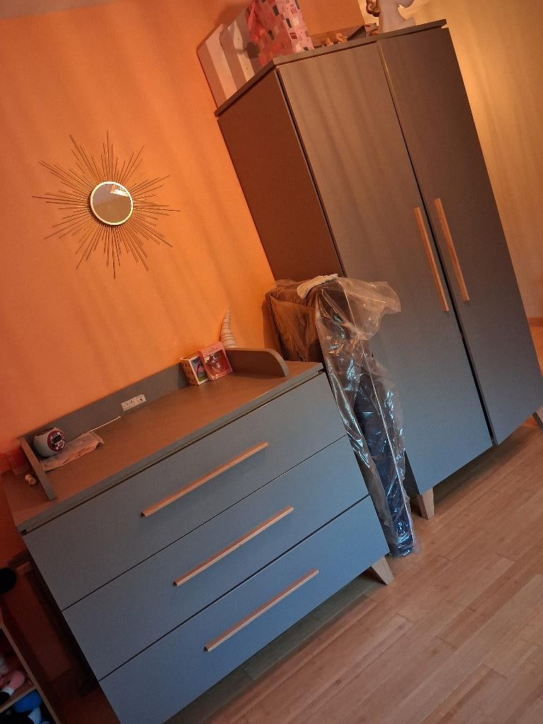 Chambre bébé complète Transland, Enlèvement, Comme neuf, Garçon ou Fille