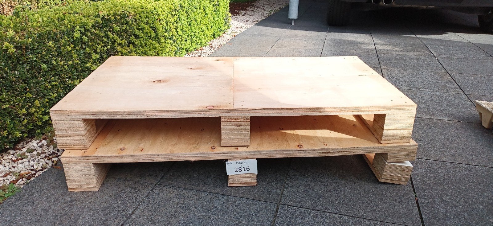 gratis 2 paletten 60x110cm Bredene, Doe-het-zelf en Bouw, Ophalen