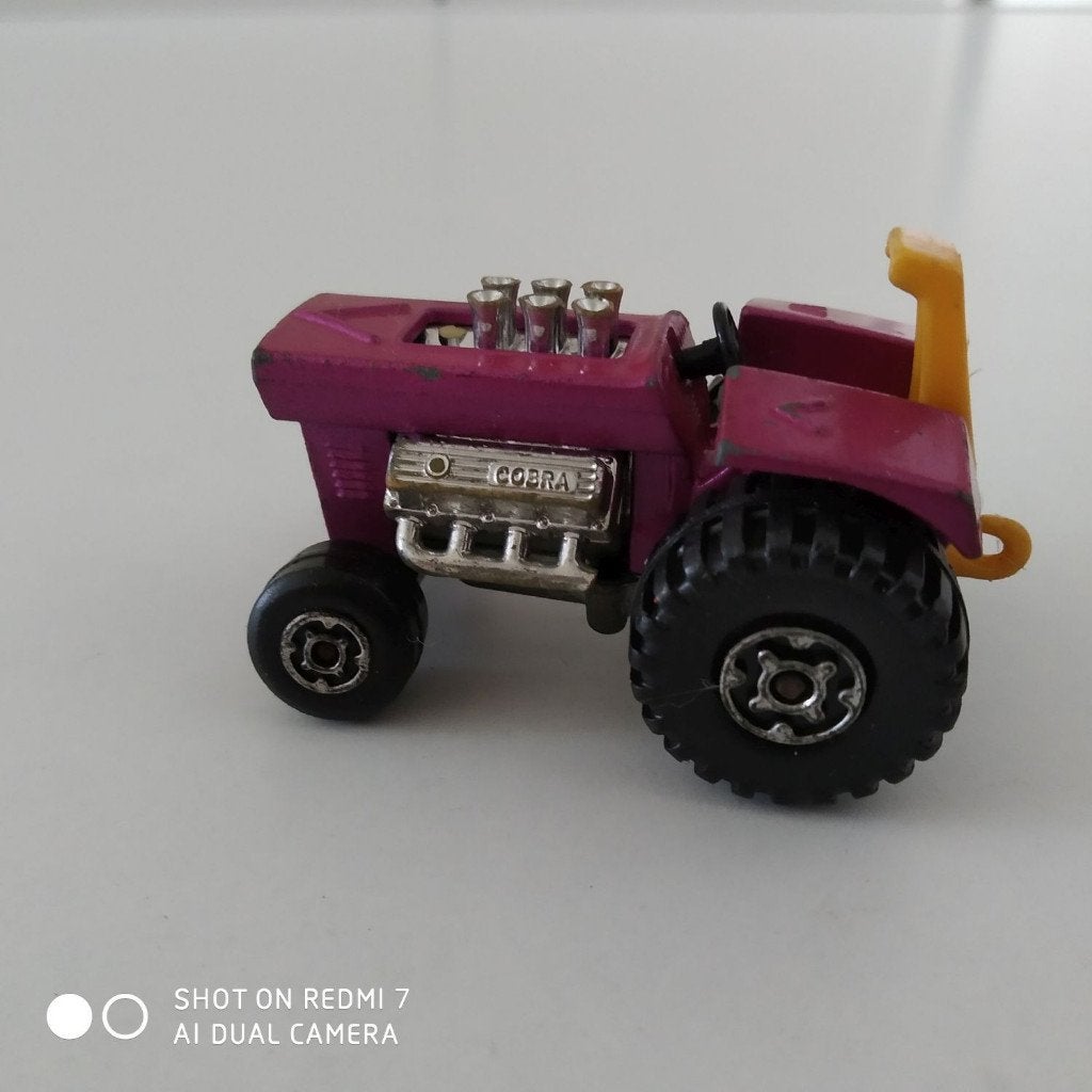 Matchbox Superfast 25 Mod Tractor 1972., Hobby & Loisirs créatifs, Voitures miniatures | Échelles Autre, Enlèvement ou Envoi, Utilisé
