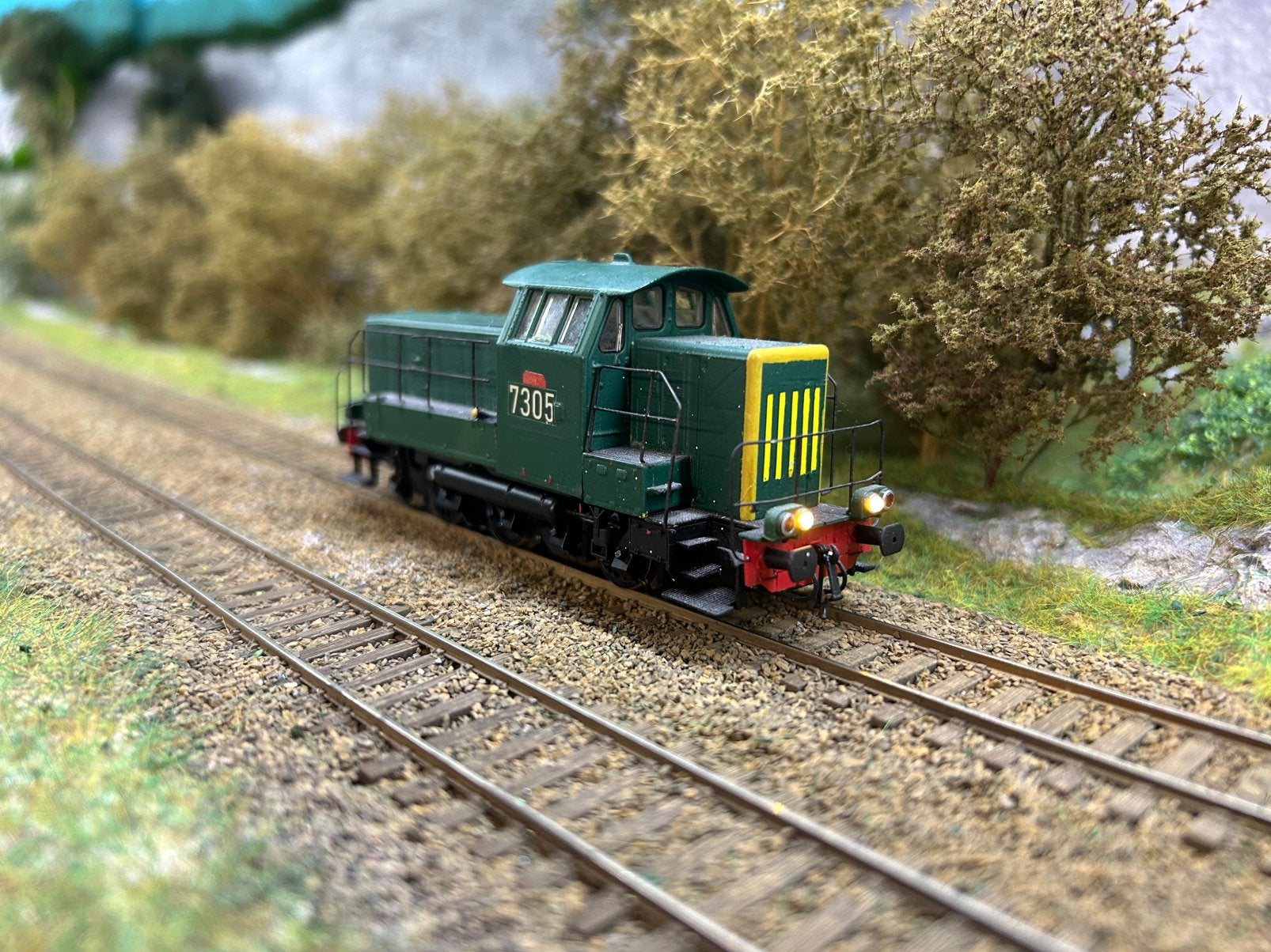 NMBS SNCB HO diesellocomotief Piko 7305 digitaal geluid, Hobby en Vrije tijd, Gebruikt, Gelijkstroom, Locomotief, Piko