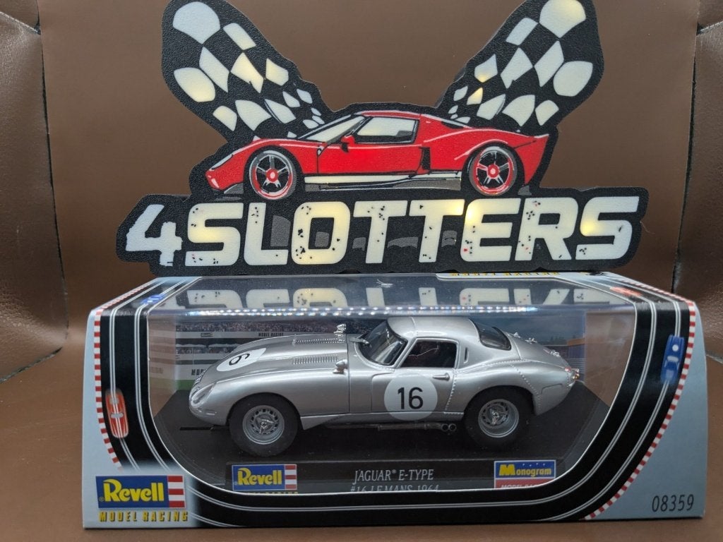 Revell Monogram Jaguar E-Type #16 Le Mans 1964, Hobby & Loisirs créatifs, Voitures miniatures | 1:18, Enlèvement, Utilisé, Voiture
