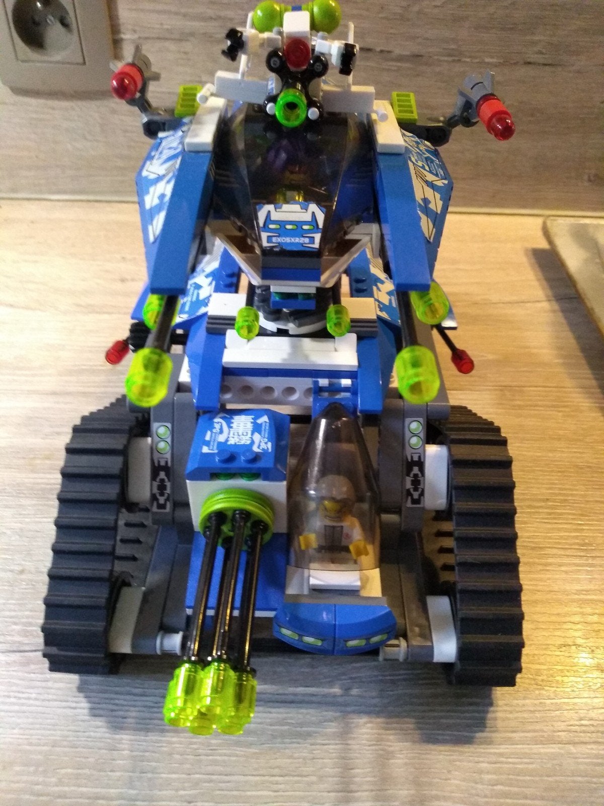 lego 8118 Rescue tank hybrid, Ophalen of Verzenden, Compleet, Lego