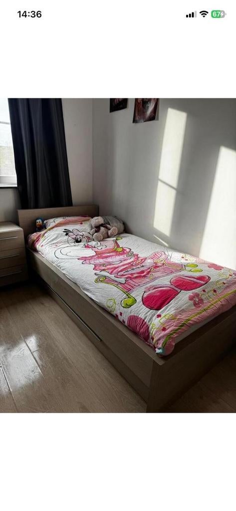 2 personen slaapkamer complete, Huis en Inrichting, Slaapkamer | Complete slaapkamers, Ophalen