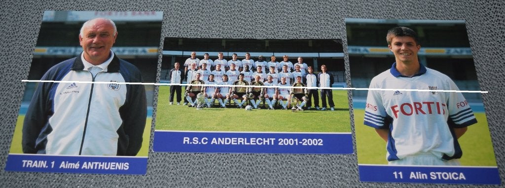 RSC Anderlecht/2001 - 2002/29 photos/15 x 10 cm, Envoi, Comme neuf, Cartes de joueur