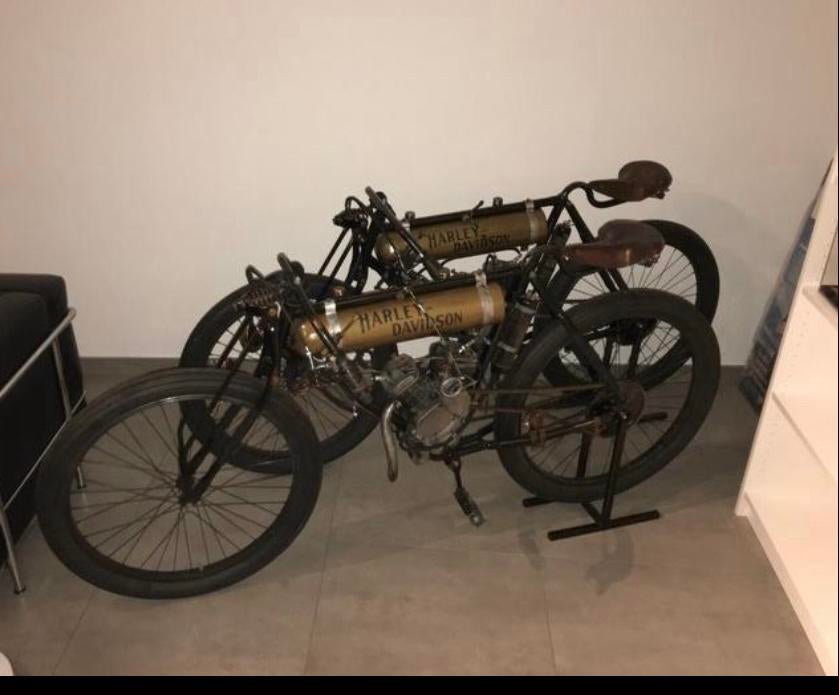 Te koop mooie mancave Harley Davidson replica, Motoren, Ophalen