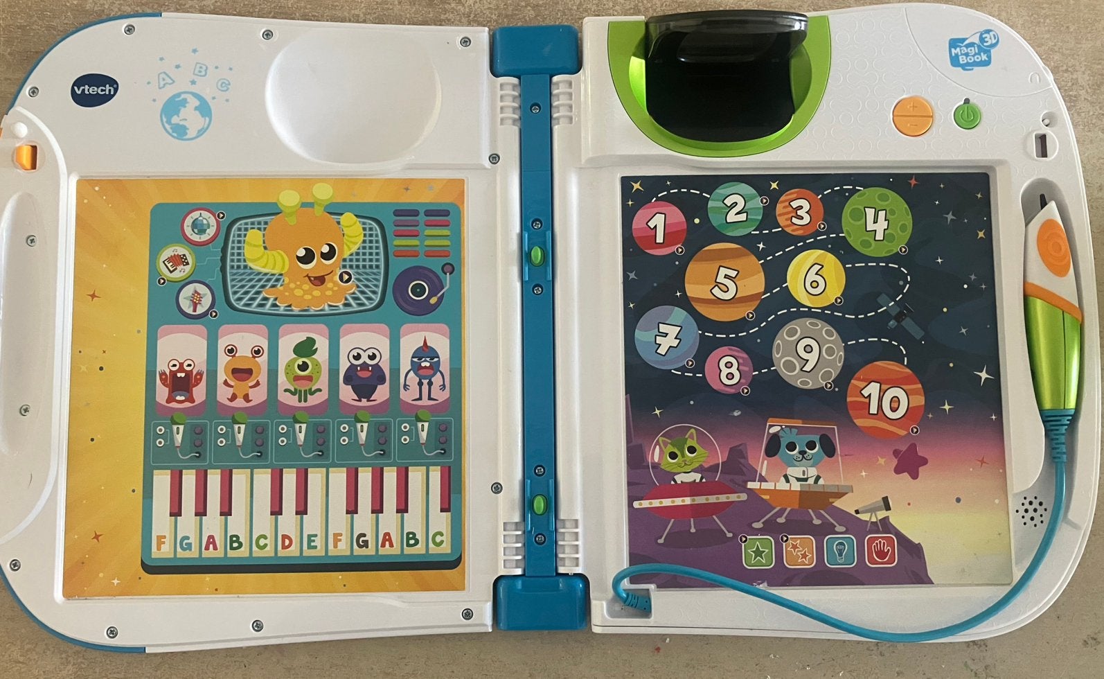 Magi book 3D Vtech, Kinderen en Baby's, Speelgoed | Vtech, Ophalen of Verzenden, Zo goed als nieuw, 2 tot 4 jaar