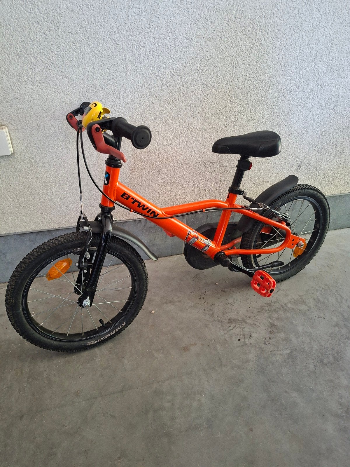 Kinderfiets 16 inch, Fietsen en Brommers, Fietsen | Kinderfietsjes, Ophalen, Gebruikt, Velgrem, Btwin Decathlon