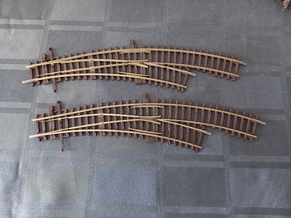 Roco 42465 h0 wissel gebogen rechts bwr 2/3, Enlèvement ou Envoi, Rails, Roco, Courant continu