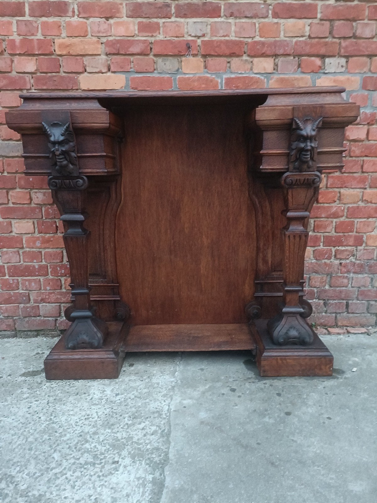 gotische eiken XIXe, Antiek en Kunst, Ophalen of Verzenden
