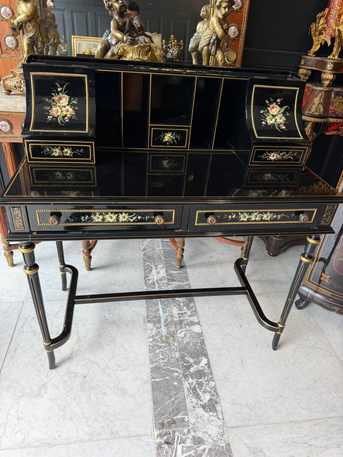 Chinese bureau tafel, Verzamelen, Automaten | Flipperkasten, Ophalen, Zo goed als nieuw
