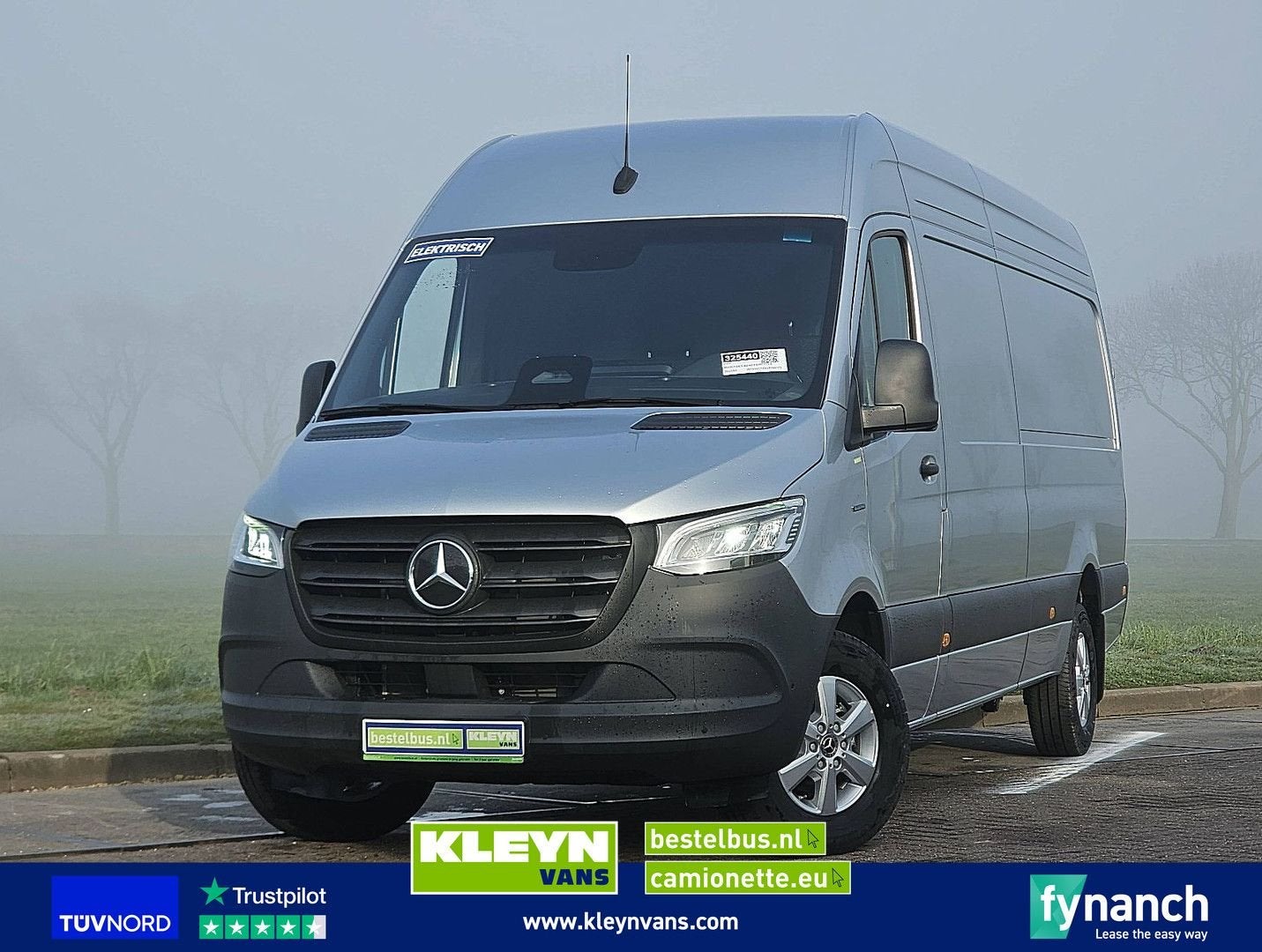 Mercedes-Benz ESPRINTER 320 81kWh 300Km WLTP, Auto's, Bestelwagens en Lichte vracht, Automaat, Mercedes-Benz, Zilver of Grijs