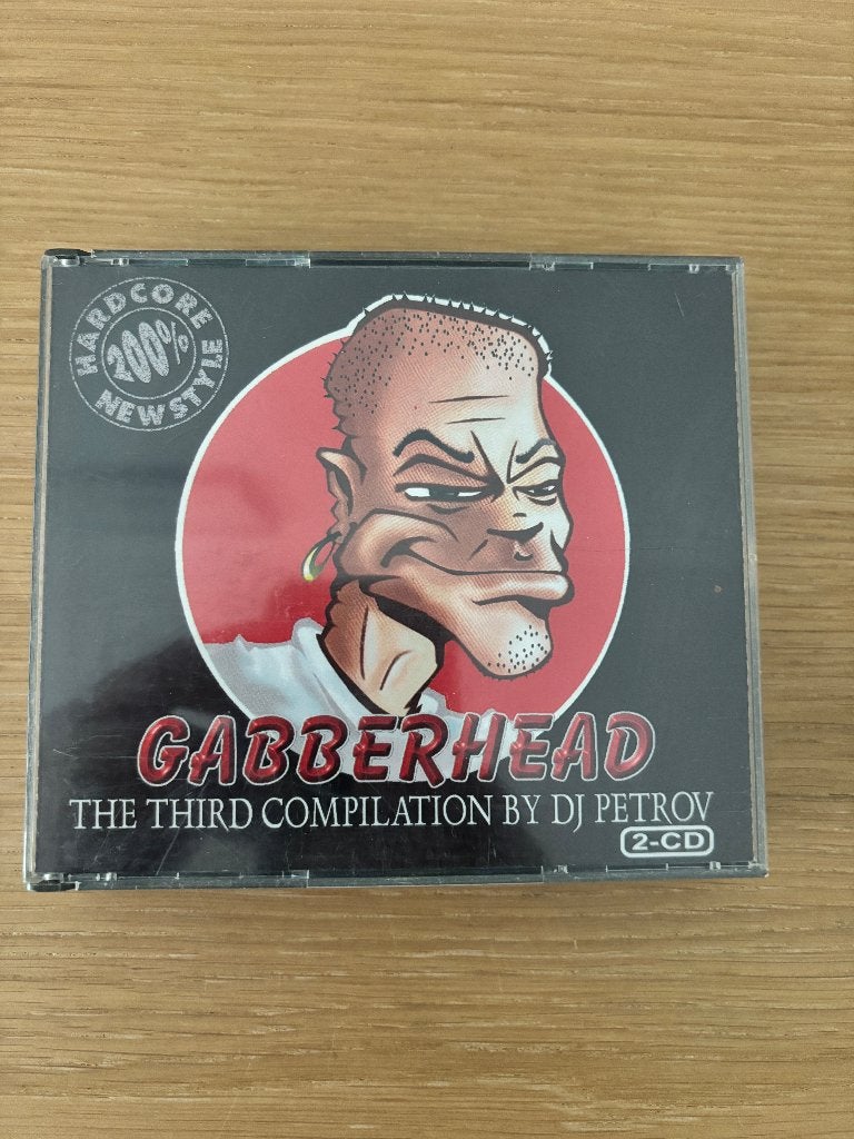 CD - Gabberhead - the third compilation, Gebruikt, Hardcore, Ophalen of Verzenden, Inclusief boekje