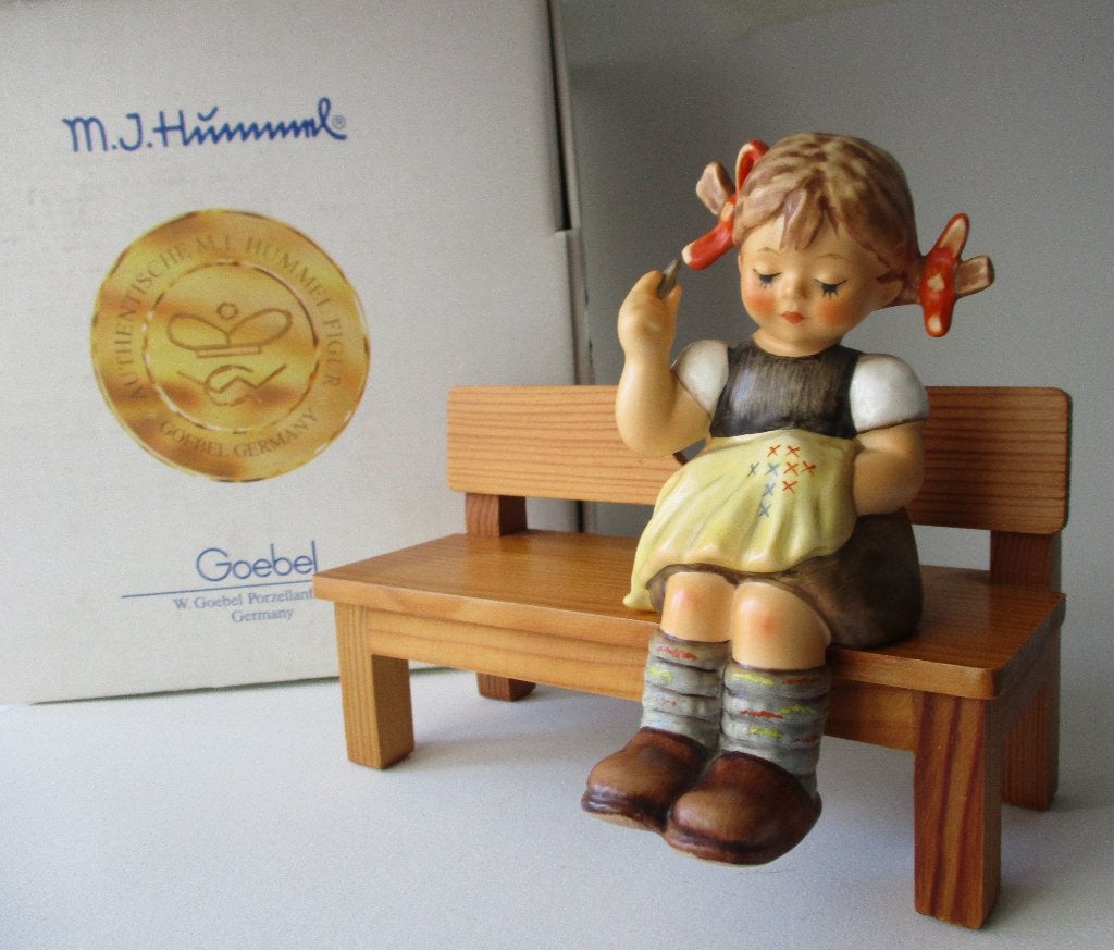 M I Hummel: 758-Nimble Fingers-Fist Issue 1996+ 125ste jaar, Collections, Envoi