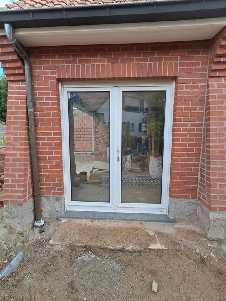 Pvc vast raam / raam+deur, Doe-het-zelf en Bouw, Rolluiken, Ophalen