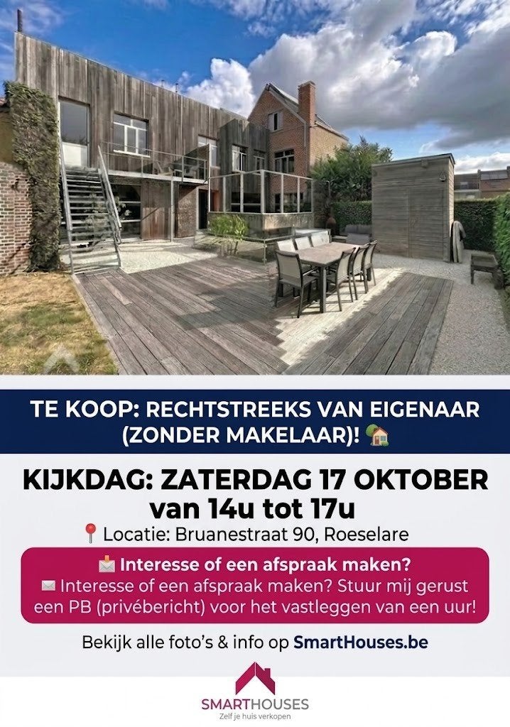 Loft met polyvalente ruimte | ✨KIJKDAG ZAT 17/10 van 14-17u✨, Immo, 510 m², Roeselare, 500 tot 1000 m², Woning met bedrijfsruimte