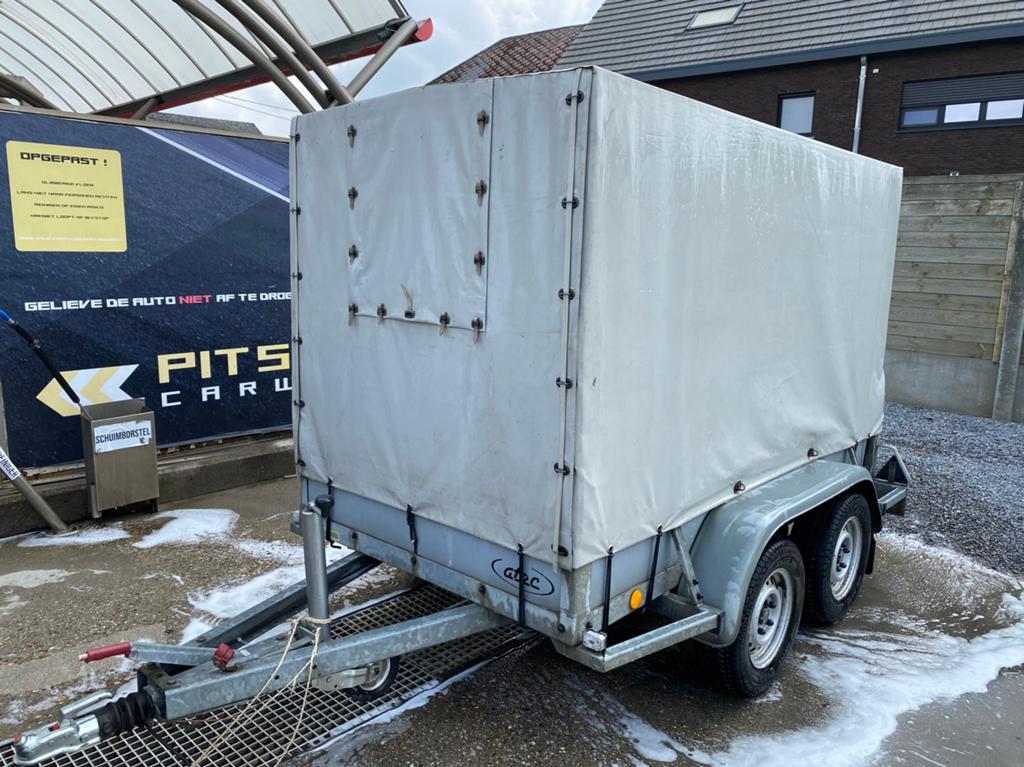 Aanhangwagen romork, Ophalen