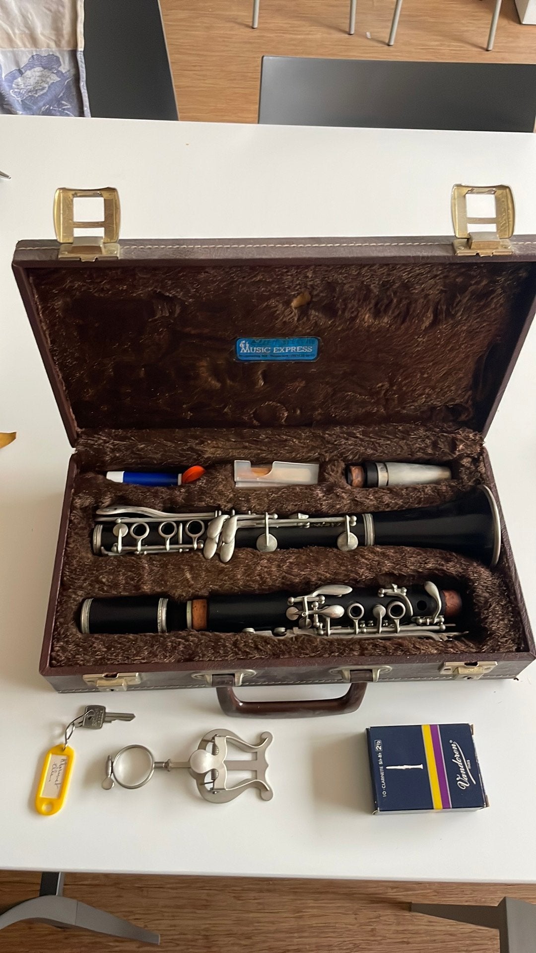 Klarinet Noblet Paris, Muziek en Instrumenten, Ophalen, Gebruikt