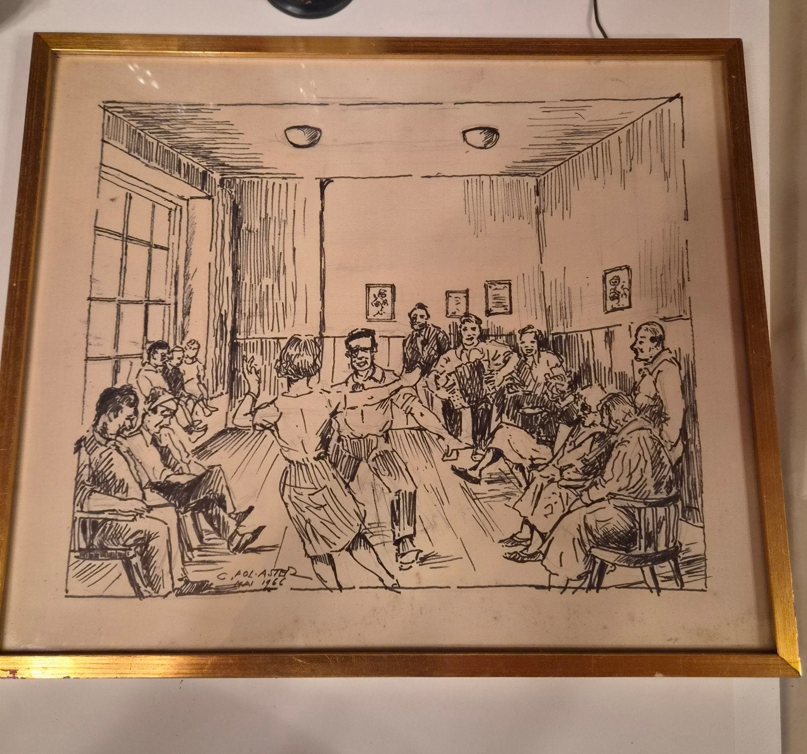 Gravure, Antiquités & Art, Art | Dessins & Photographie, Enlèvement ou Envoi, Eau-forte, Signé