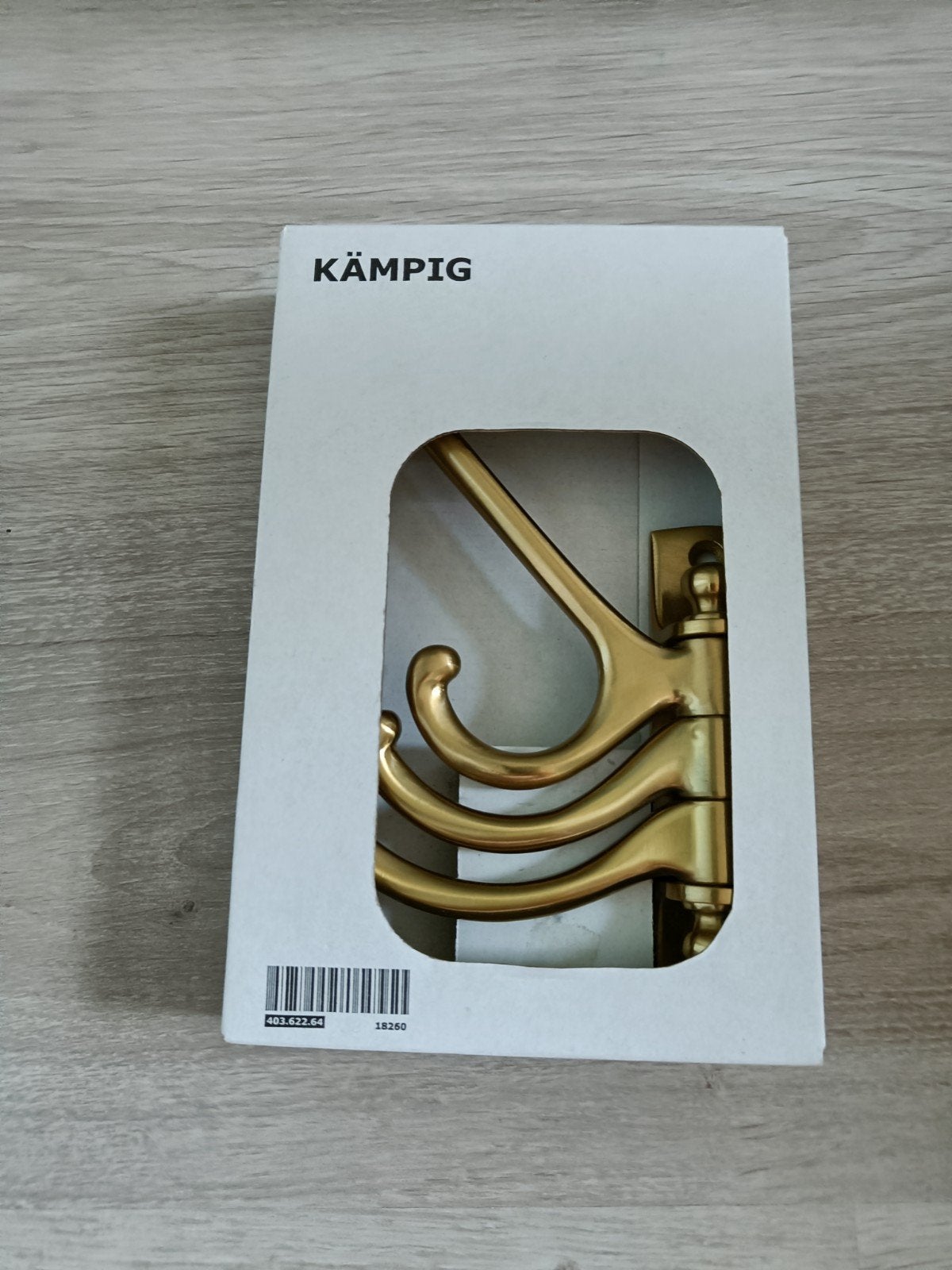 Kapstok *nieuw*, Ophalen