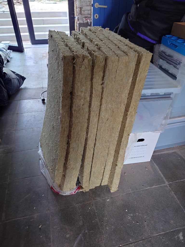 Rockwool isolatie 45mm, Ophalen, 4 tot 8 cm, Steenwol, 5 tot 10 m²