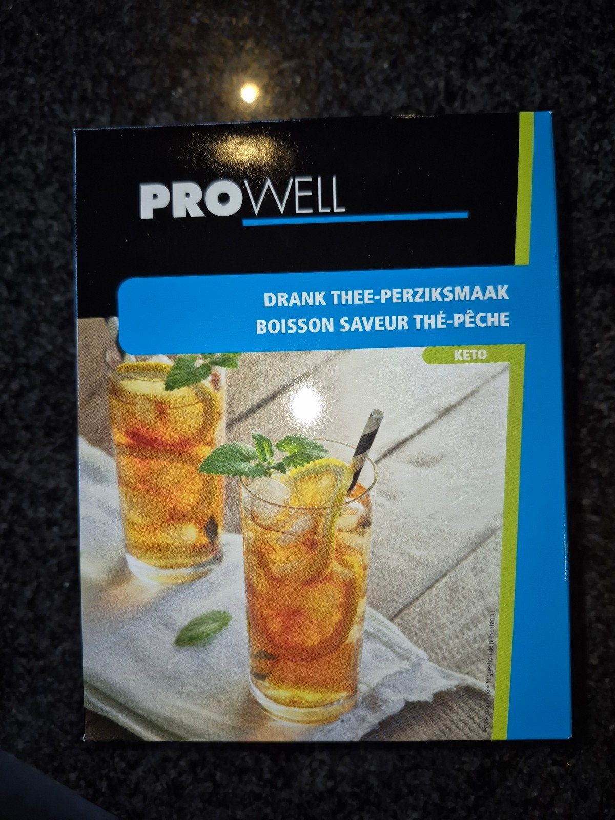 prowell ice tea en andere producten, Enlèvement