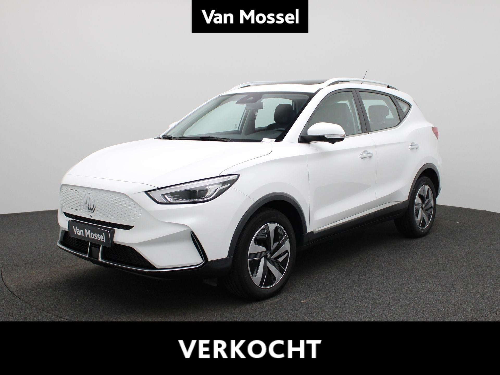 MG MG ZS EV EV Standard Range Luxury 50 kWh, Auto's, Gebruikt, ZS, Verwarmde buitenspiegels, Wit