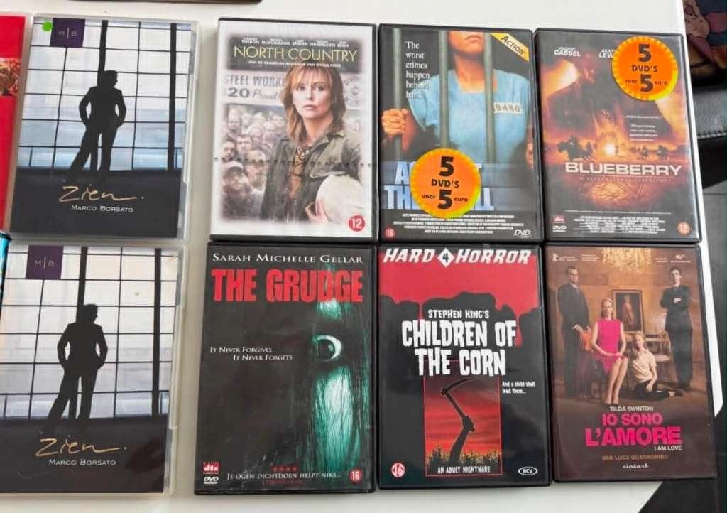 pakket dvd, Vanaf 12 jaar, Ophalen, Gebruikt