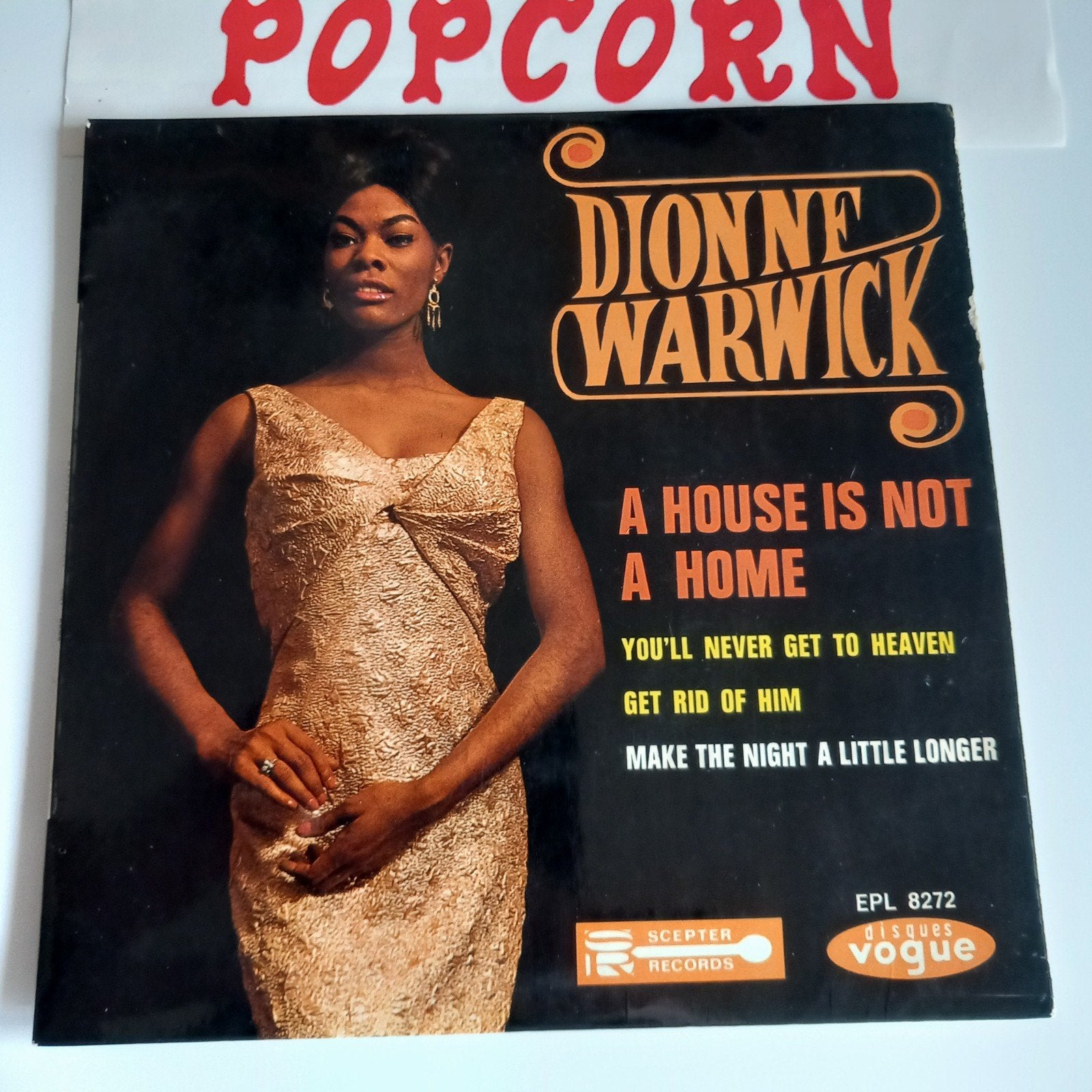 DIONNE WARWICK. MAKE THE NIGHT A LITTLE LONGER. EXTRA EP 45T, EP, Enlèvement ou Envoi, R&B, EP