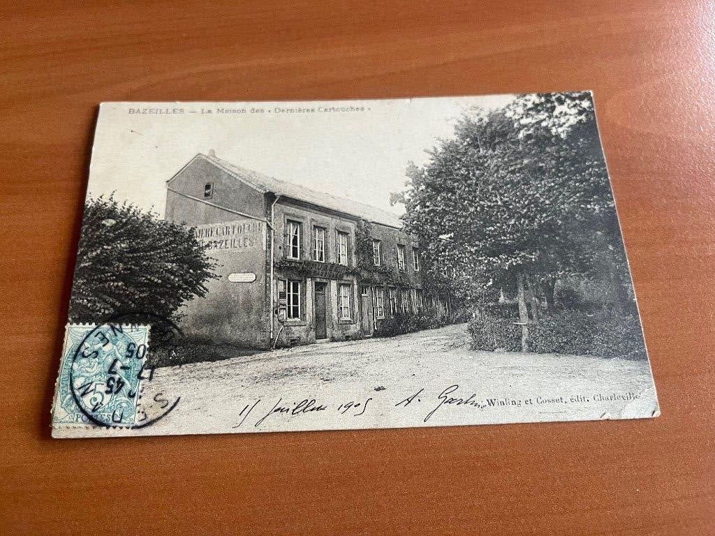 Bazeilles:La maison des "dernières cartouches" -1905, Collections, Cartes postales | Étranger, Envoi, Avant 1920, Affranchie, France