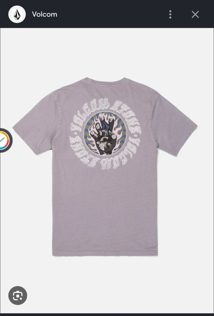 T-shirt Volcom:Stone Oracle - Violet Dust, Vêtements | Hommes, Enlèvement ou Envoi, Porté, Volcom, Taille 48/50 (M)