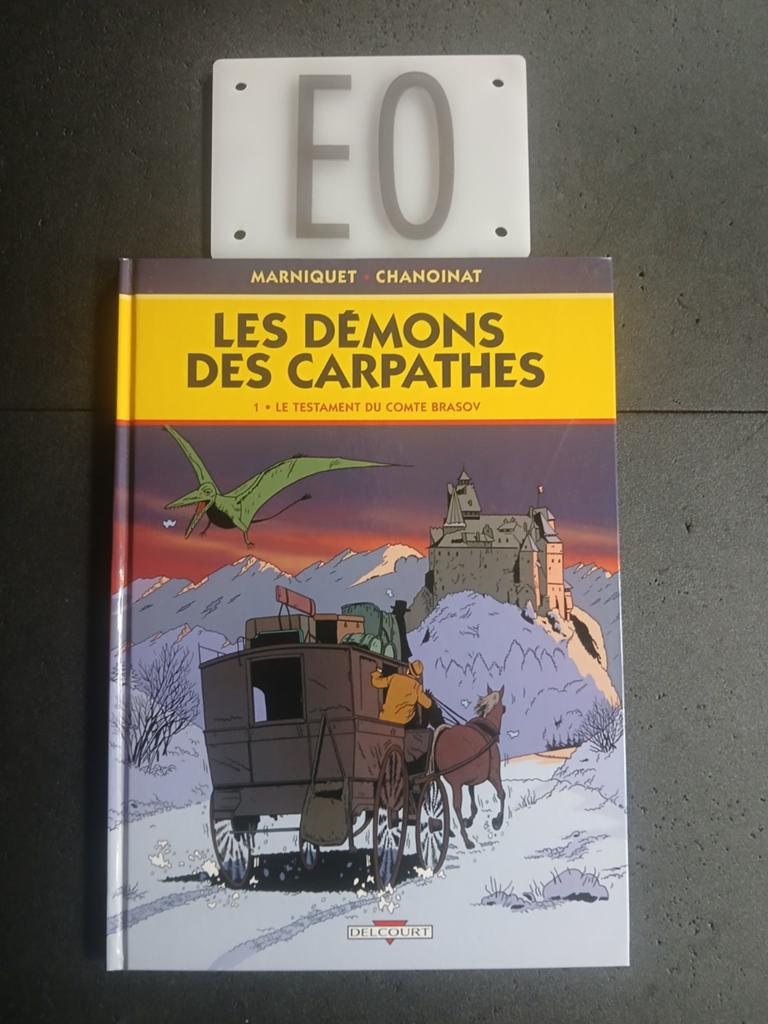 Bd les démons des carpathes 1,EO, Boeken, Stripverhalen, Ophalen of Verzenden