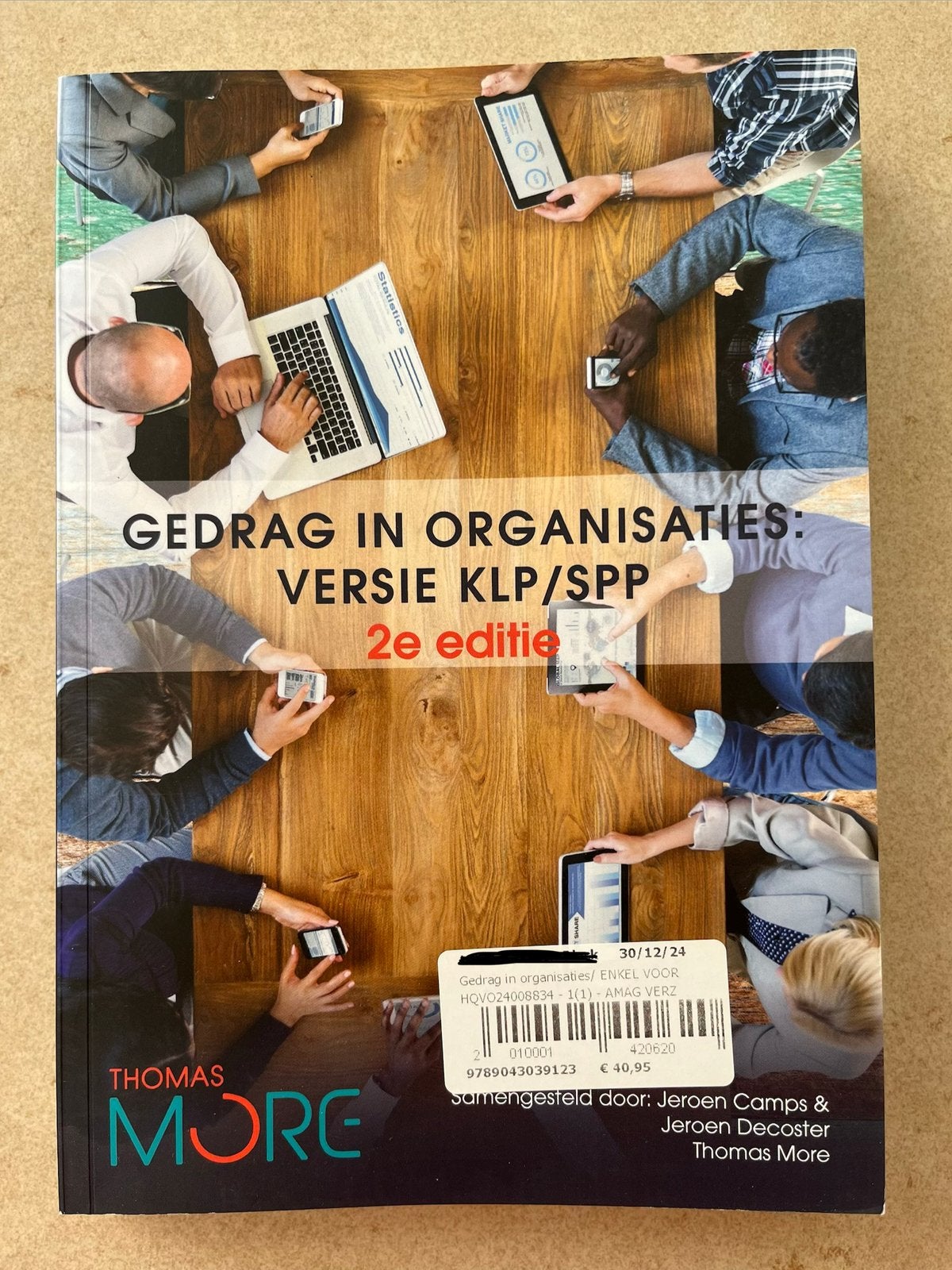Boek Gedrag in organisaties, Enlèvement ou Envoi, Neuf, Enseignement supérieur