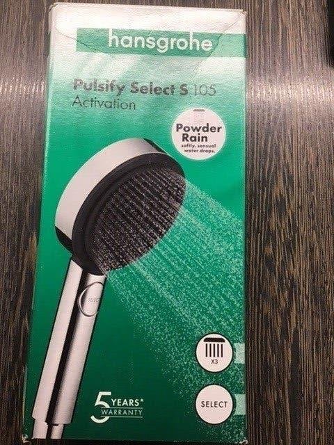 Douchette à main Hansgrohe Pulsify Select S 105 (neuve), Enlèvement ou Envoi, Neuf