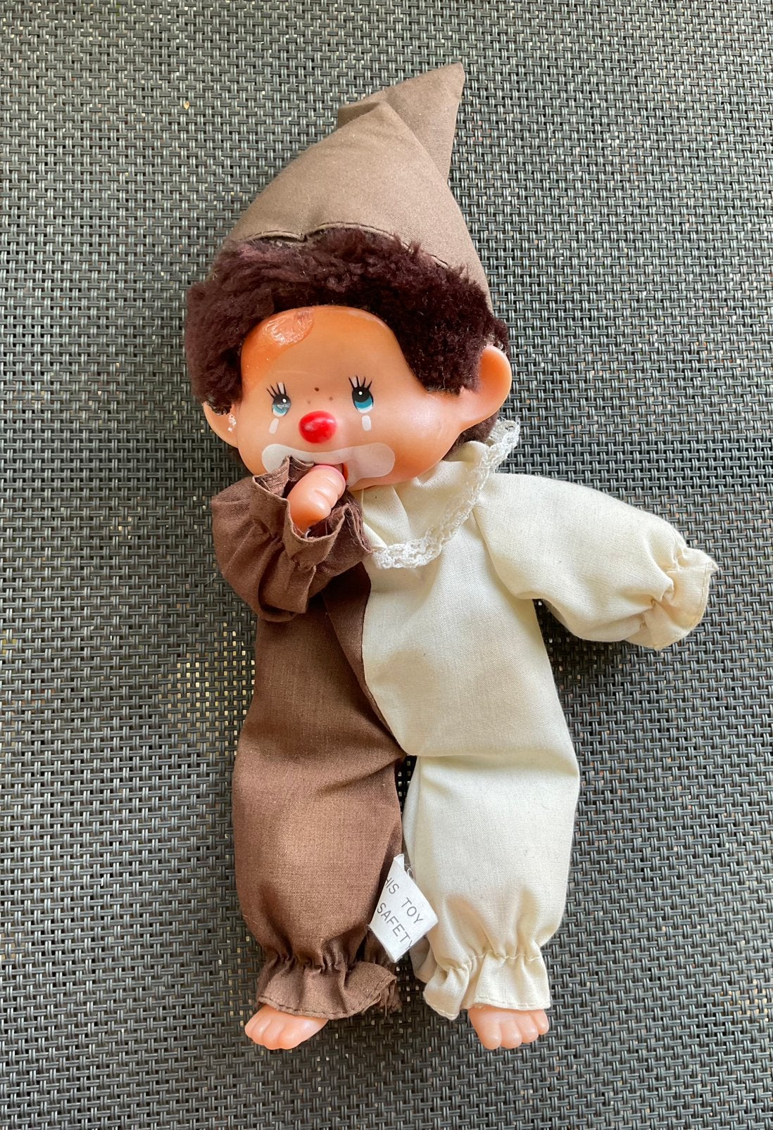 Vintage Pierrot Clown "Monchhichi" Kloon - Jaren 70/80, Ophalen, Gebruikt, Pop