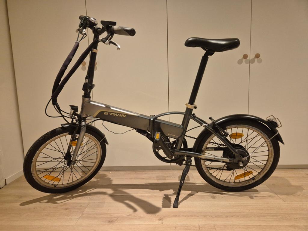 Elektrische plooifiets Decathlon Btwin, Ophalen
