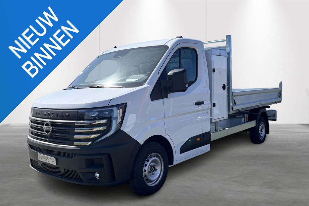 Nissan Interstar L3H1 3.5T 2.0 dCi 150 MT N-Connecta kiepbak, Auto's, Voorwielaandrijving, Stof, 110 kW, 4 cilinders