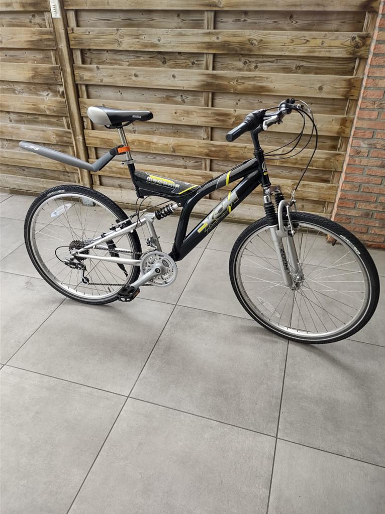 Mountainbike zwart, Fietsen en Brommers, Ophalen