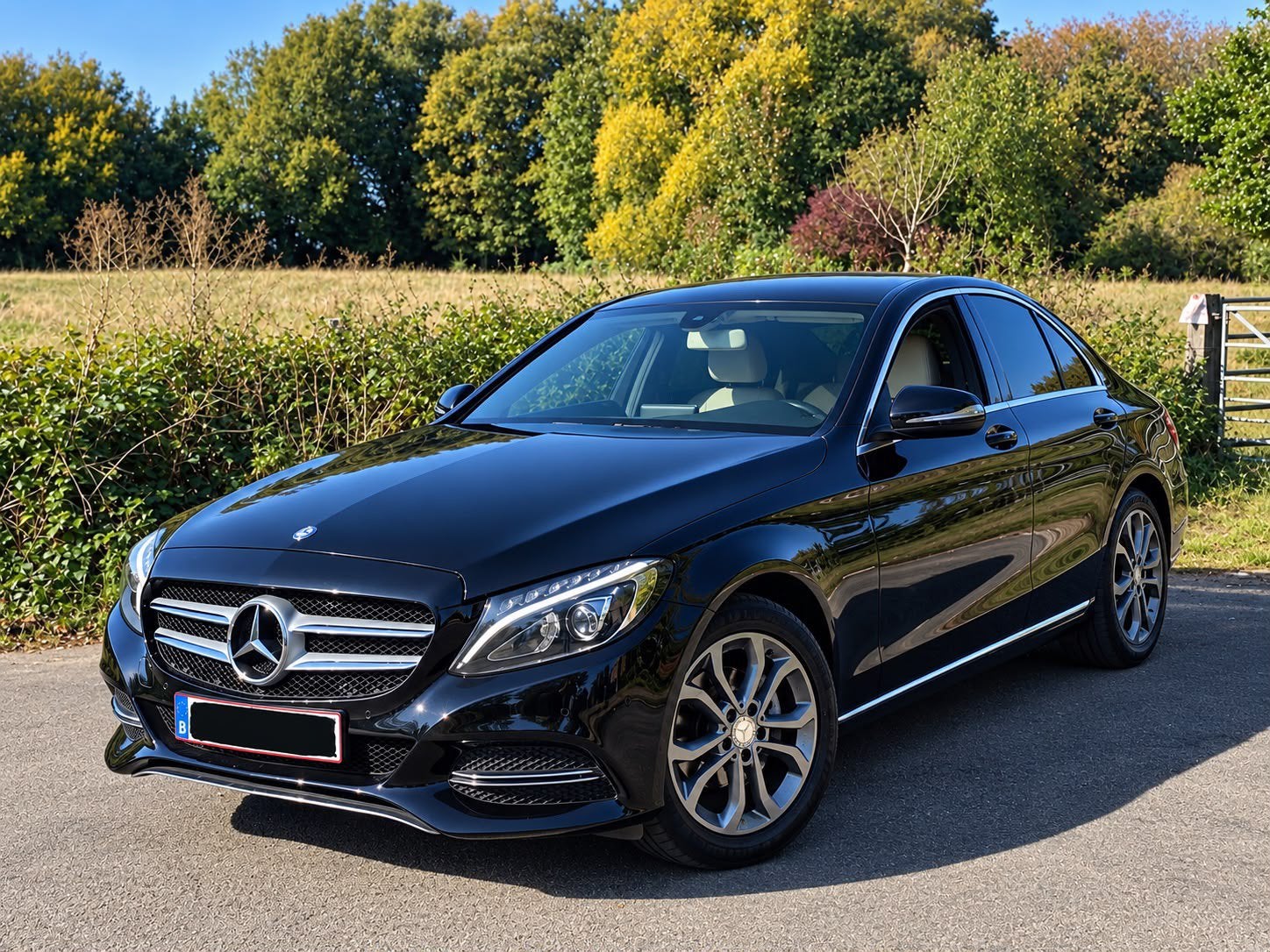 2015 Mercedes Benz C200 Avantgarde, Auto's, 100 kW, Achterwielaandrijving, 4 cilinders, Lederen bekleding