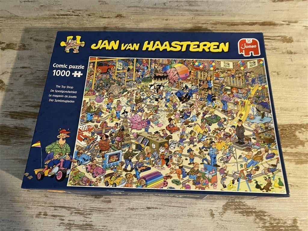 Jan van haasteren - de speelgoedwinkel 1000 stuks [s475], Verzenden, Zo goed als nieuw