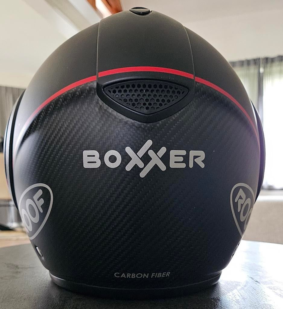 Roof Boxxer Carbon black mat- Maat S/M 57, Enlèvement