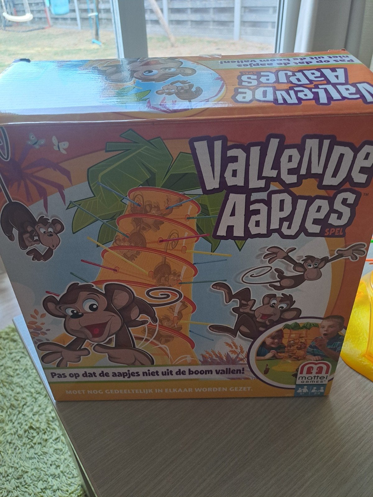 gezelschapsspel vallende aapjes, Hobby en Vrije tijd, Ophalen, Zo goed als nieuw
