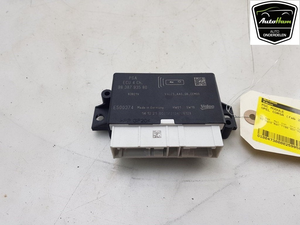 ORDINATEUR AIDE AU STATIONNEMENT Corsa F (UB / UH / UP), Utilisé, Opel