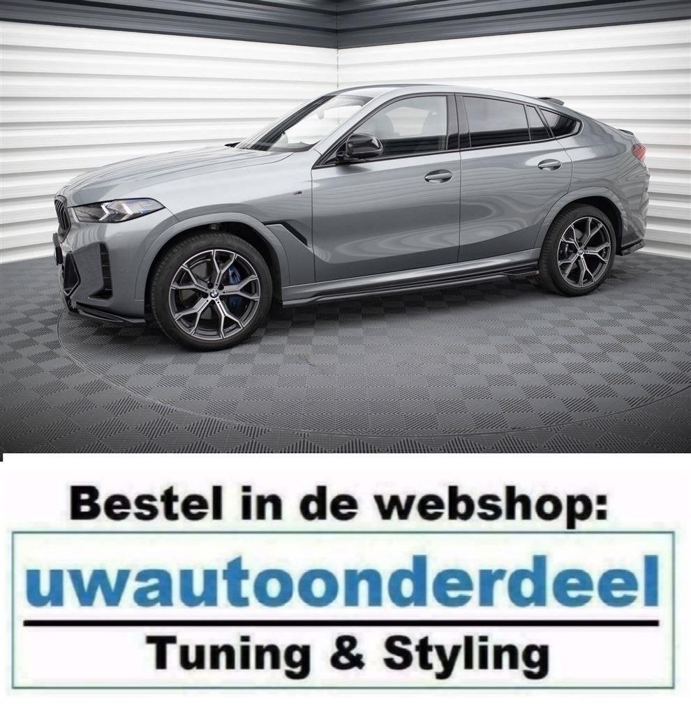 Maxton Design Spoiler Splitter Lip Bmw X6 G06 Facelift, Envoi