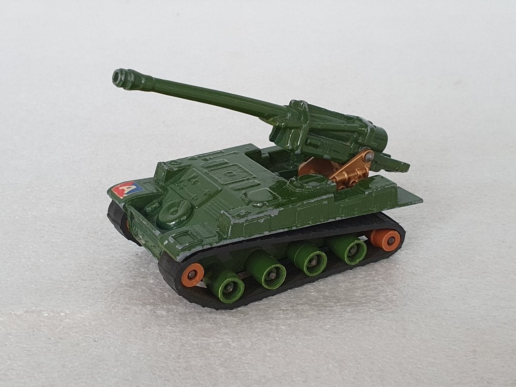 Matchbox - Battle Kings: 155 mm S.P. Howitzer (K-107) (1), Ophalen of Verzenden, Gebruikt, Overige typen