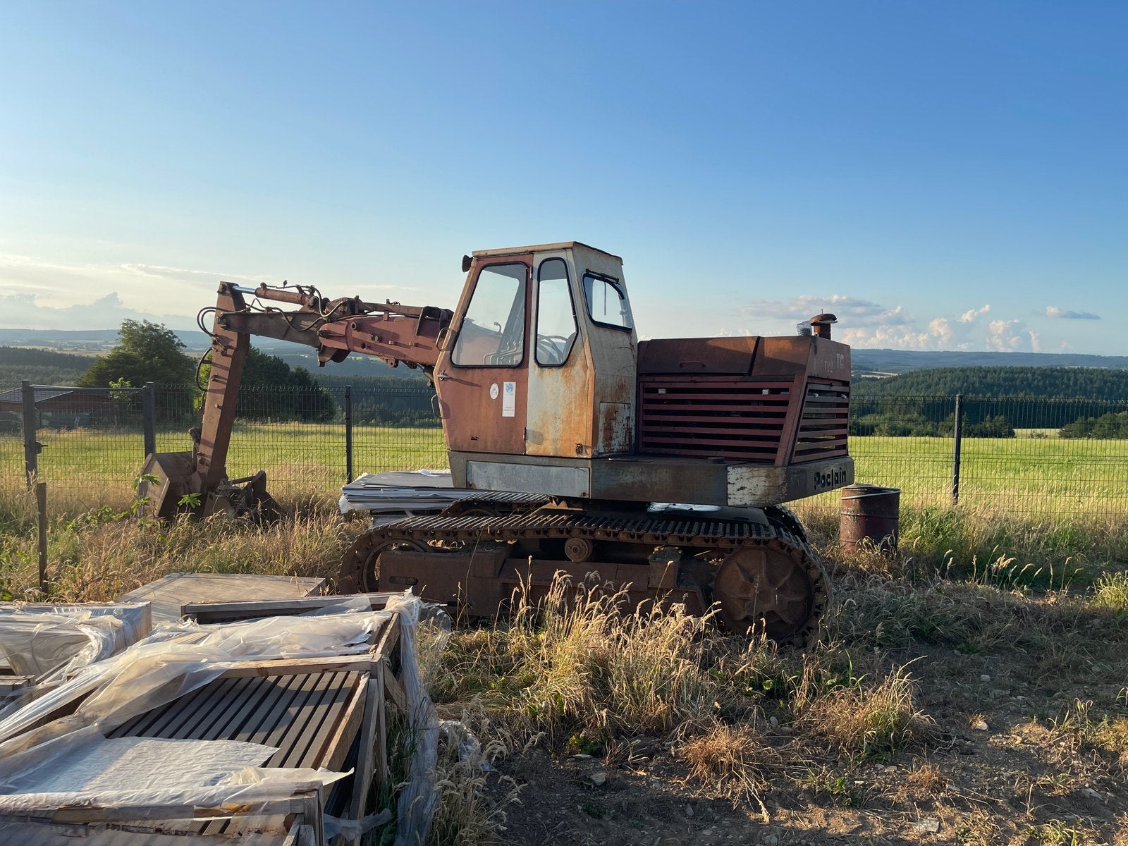 Grue pelleteuse Poclain TC 45 chenille 14t (m2417850366) — Machines ...